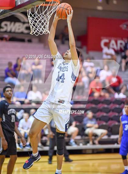 Thumbnail 3 in SAAABC Class 6A Boys High School All Star Game photogallery.