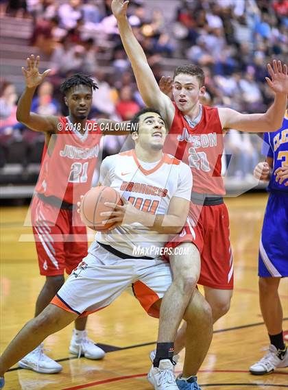 Thumbnail 3 in SAAABC Class 6A Boys High School All Star Game photogallery.
