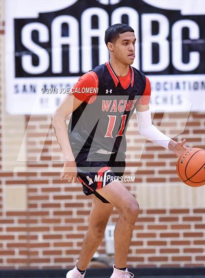 Thumbnail 1 in SAAABC Class 6A Boys High School All Star Game photogallery.