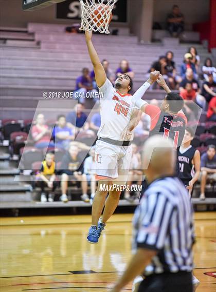 Thumbnail 1 in SAAABC Class 6A Boys High School All Star Game photogallery.