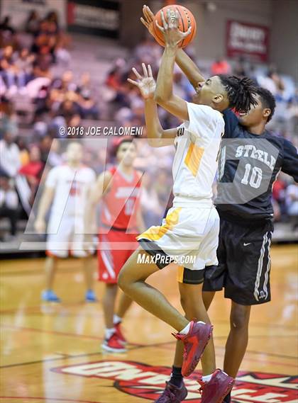 Thumbnail 1 in SAAABC Class 6A Boys High School All Star Game photogallery.