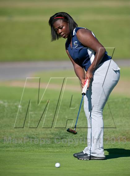 Thumbnail 2 in CIF SDS Girls Golf Championships (Day 1) photogallery.