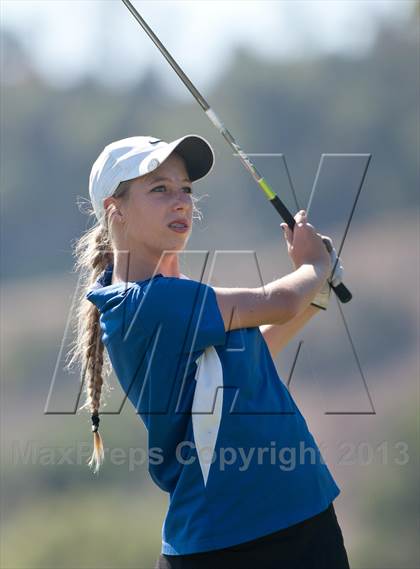 Thumbnail 3 in CIF SDS Girls Golf Championships (Day 1) photogallery.