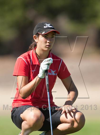 Thumbnail 2 in CIF SDS Girls Golf Championships (Day 1) photogallery.