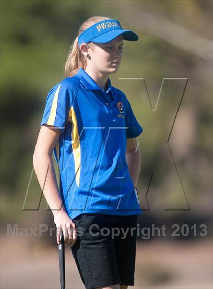 Thumbnail 3 in CIF SDS Girls Golf Championships (Day 1) photogallery.