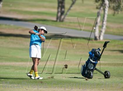 Thumbnail 2 in CIF SDS Girls Golf Championships (Day 1) photogallery.