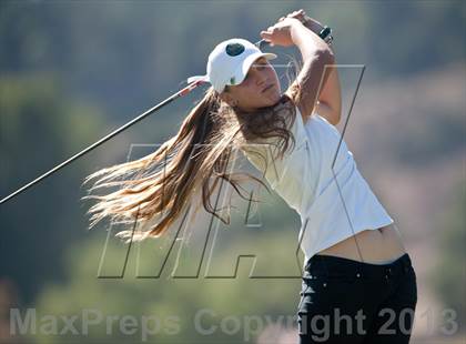 Thumbnail 3 in CIF SDS Girls Golf Championships (Day 1) photogallery.