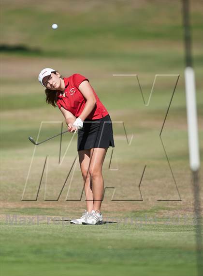 Thumbnail 2 in CIF SDS Girls Golf Championships (Day 1) photogallery.