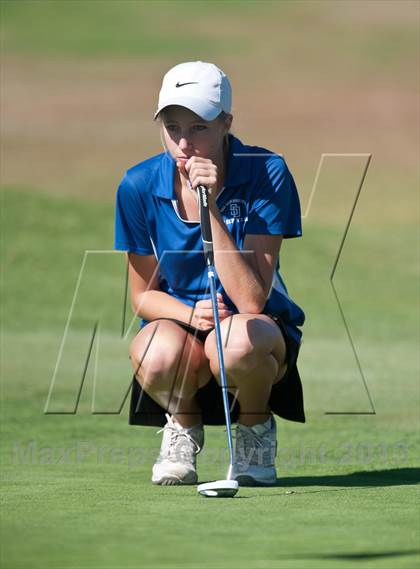 Thumbnail 2 in CIF SDS Girls Golf Championships (Day 1) photogallery.