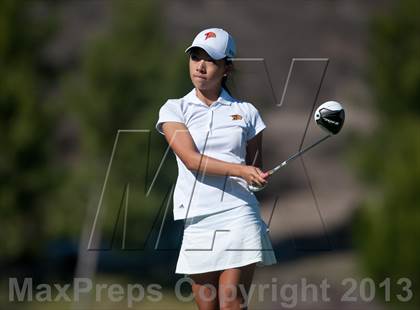 Thumbnail 2 in CIF SDS Girls Golf Championships (Day 1) photogallery.
