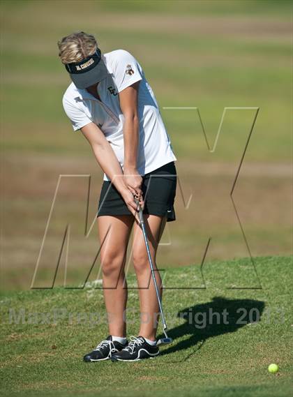 Thumbnail 2 in CIF SDS Girls Golf Championships (Day 1) photogallery.