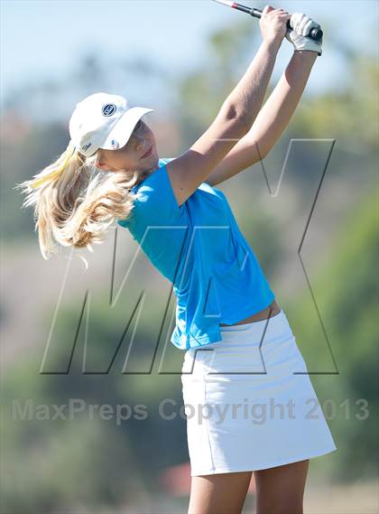 Thumbnail 1 in CIF SDS Girls Golf Championships (Day 1) photogallery.