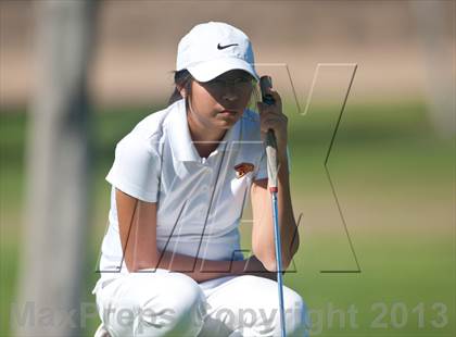 Thumbnail 2 in CIF SDS Girls Golf Championships (Day 1) photogallery.