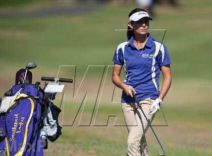 Thumbnail 1 in CIF SDS Girls Golf Championships (Day 1) photogallery.