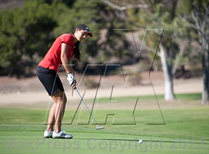 Thumbnail 1 in CIF SDS Girls Golf Championships (Day 1) photogallery.