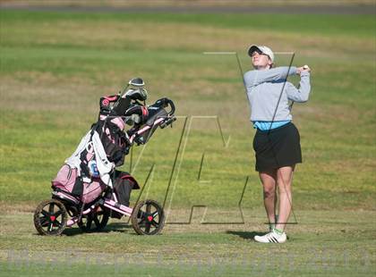 Thumbnail 2 in CIF SDS Girls Golf Championships (Day 1) photogallery.