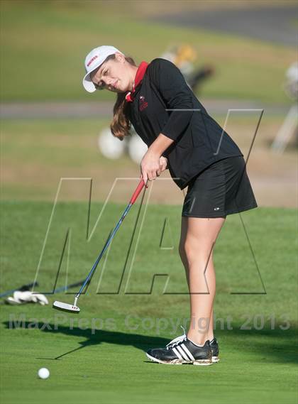 Thumbnail 2 in CIF SDS Girls Golf Championships (Day 1) photogallery.