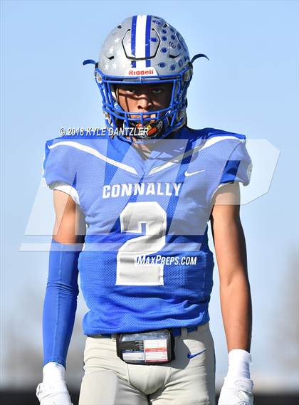 Thumbnail 2 in Connally vs. Pleasant Grove (UIL 4A Division 2 Region 2 Area) photogallery.