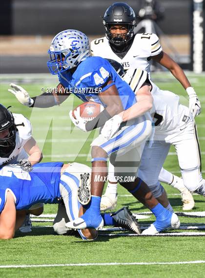 Thumbnail 3 in Connally vs. Pleasant Grove (UIL 4A Division 2 Region 2 Area) photogallery.