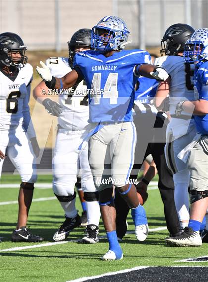 Thumbnail 3 in Connally vs. Pleasant Grove (UIL 4A Division 2 Region 2 Area) photogallery.