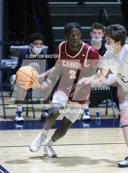 Thumbnail 1 in Cannon @ Carmel Christian (NCISAA 4A Championship) photogallery.