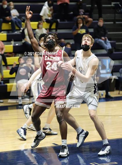 Thumbnail 2 in Cannon @ Carmel Christian (NCISAA 4A Championship) photogallery.