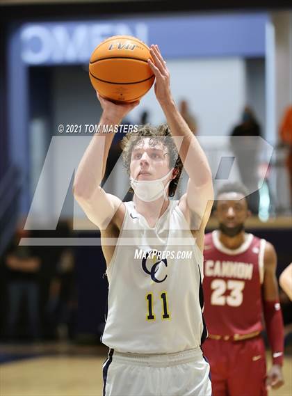 Thumbnail 1 in Cannon @ Carmel Christian (NCISAA 4A Championship) photogallery.