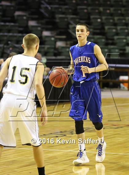 Thumbnail 2 in Norwood vs. Rocky Mountain Lutheran  (CHSAA 1A Consolation Semifinal) photogallery.