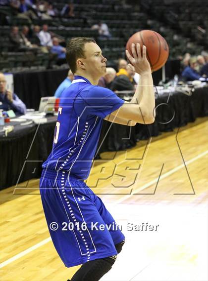 Thumbnail 2 in Norwood vs. Rocky Mountain Lutheran  (CHSAA 1A Consolation Semifinal) photogallery.