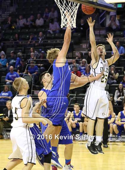 Thumbnail 3 in Norwood vs. Rocky Mountain Lutheran  (CHSAA 1A Consolation Semifinal) photogallery.