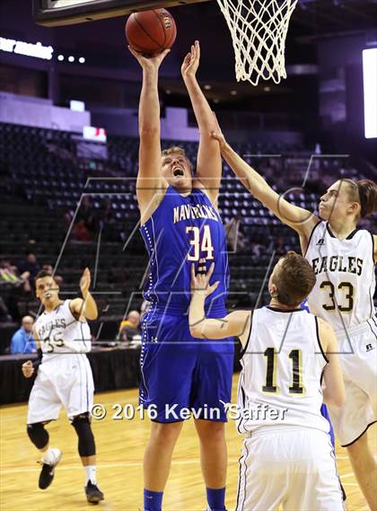 Thumbnail 2 in Norwood vs. Rocky Mountain Lutheran  (CHSAA 1A Consolation Semifinal) photogallery.