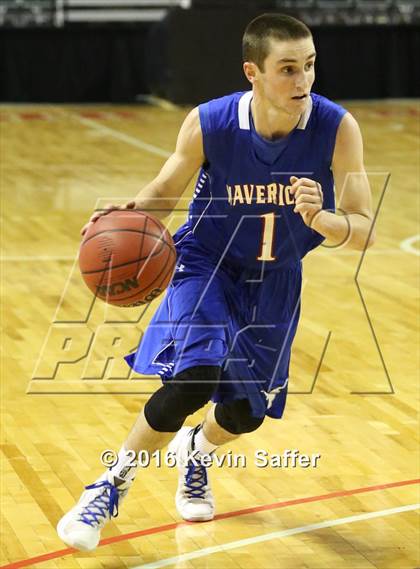 Thumbnail 2 in Norwood vs. Rocky Mountain Lutheran  (CHSAA 1A Consolation Semifinal) photogallery.