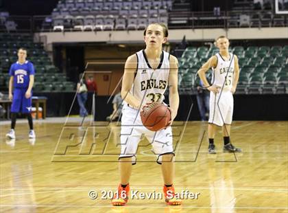 Thumbnail 1 in Norwood vs. Rocky Mountain Lutheran  (CHSAA 1A Consolation Semifinal) photogallery.