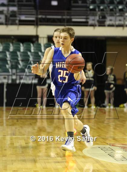 Thumbnail 3 in Norwood vs. Rocky Mountain Lutheran  (CHSAA 1A Consolation Semifinal) photogallery.