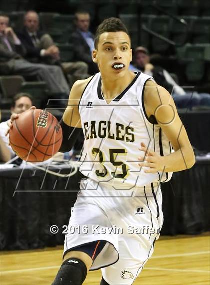 Thumbnail 1 in Norwood vs. Rocky Mountain Lutheran  (CHSAA 1A Consolation Semifinal) photogallery.