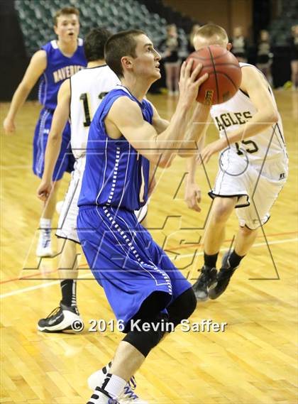 Thumbnail 1 in Norwood vs. Rocky Mountain Lutheran  (CHSAA 1A Consolation Semifinal) photogallery.