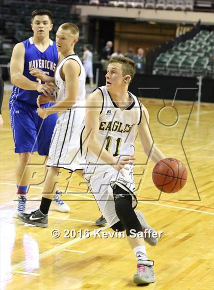 Thumbnail 1 in Norwood vs. Rocky Mountain Lutheran  (CHSAA 1A Consolation Semifinal) photogallery.