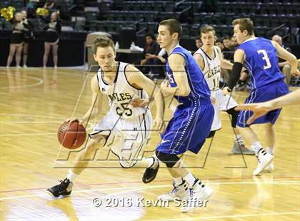 Thumbnail 3 in Norwood vs. Rocky Mountain Lutheran  (CHSAA 1A Consolation Semifinal) photogallery.