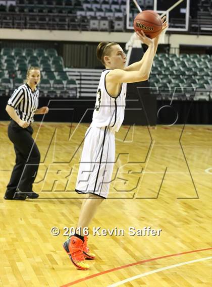Thumbnail 1 in Norwood vs. Rocky Mountain Lutheran  (CHSAA 1A Consolation Semifinal) photogallery.