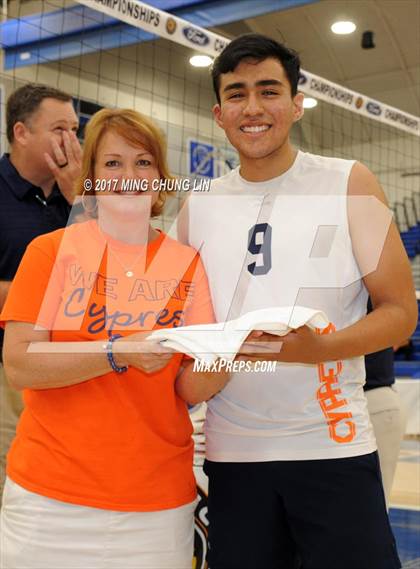 Thumbnail 3 in Cypress vs. Bishop Montgomery (CIF SS D3 Final) photogallery.