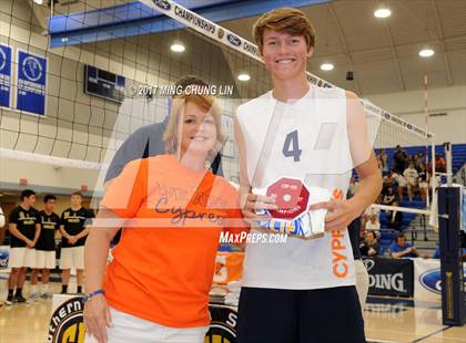 Thumbnail 1 in Cypress vs. Bishop Montgomery (CIF SS D3 Final) photogallery.