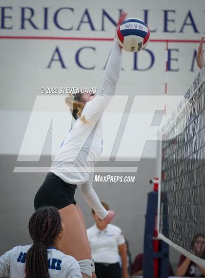 Thumbnail 3 in American Leadership Academy Queen Creek @ Snowflake (Spiketown Invitational) photogallery.