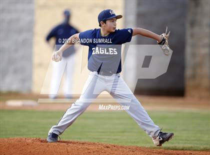 Thumbnail 2 in Jemison vs Montgomery Academy (Prattville Christian Academy Tournament) photogallery.