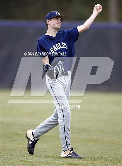 Thumbnail 1 in Jemison vs Montgomery Academy (Prattville Christian Academy Tournament) photogallery.