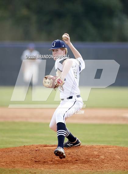 Thumbnail 2 in Jemison vs Montgomery Academy (Prattville Christian Academy Tournament) photogallery.