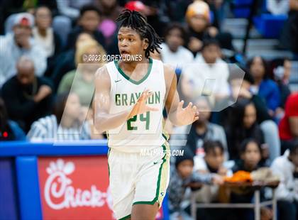 Thumbnail 2 in Newton vs Grayson (GHSA 7A Region 4 Final) photogallery.