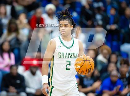 Thumbnail 1 in Newton vs Grayson (GHSA 7A Region 4 Final) photogallery.