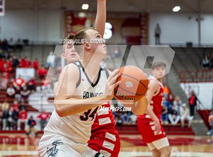 Thumbnail 3 in New Palestine vs. Brownstown Central (IHSAA 2A Southport Semi-state semi-final) photogallery.