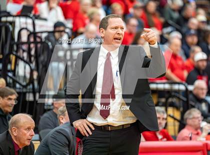 Thumbnail 2 in New Palestine vs. Brownstown Central (IHSAA 2A Southport Semi-state semi-final) photogallery.