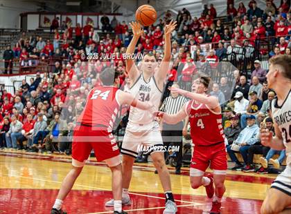Thumbnail 2 in New Palestine vs. Brownstown Central (IHSAA 2A Southport Semi-state semi-final) photogallery.